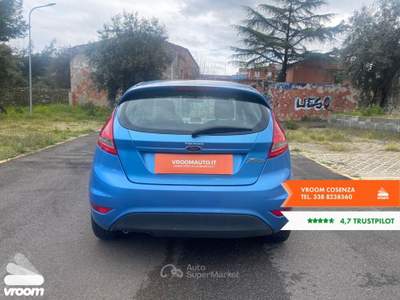 Ford Fiesta Fiesta 1.2 82 CV 5 porte Titanium Blu/Azzurro usata Rossano Stazione