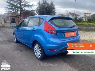Ford Fiesta Fiesta 1.2 82 CV 5 porte Titanium Blu/Azzurro usata Rossano Stazione