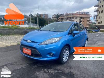 Ford Fiesta Fiesta 1.2 82 CV 5 porte Titanium Blu/Azzurro usata Rossano Stazione