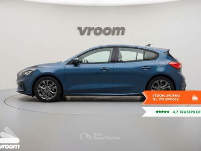 Ford Focus Focus 1.0 EcoBoost Hybrid 125 CV 5p. ST-Line Blu/Azzurro usata Livorno