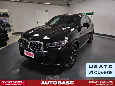 BMW X4 xdrive20d mhev 48V Msport auto Marrone usata Brescia