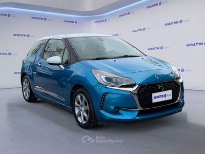 DS Automobiles DS 3 Ds 3 Bluehdi 75 So Chic Blu/Azzurro usata Cassola