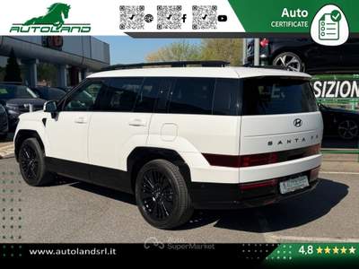 Hyundai Santa Fe 1.6 t-gdi hev XClass 4wd 215cv at 7posti Beige usata Guidonia Montecello