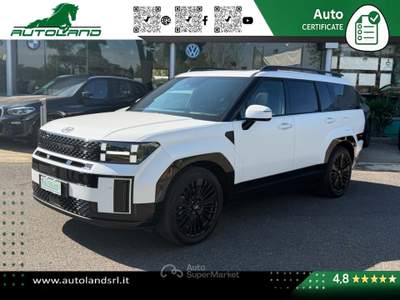 Hyundai Santa Fe 1.6 t-gdi hev XClass 4wd 215cv at 7posti Beige usata Guidonia Montecello