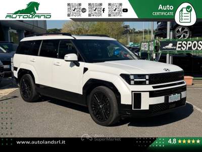 Hyundai Santa Fe 1.6 t-gdi hev XClass 4wd 215cv at 7posti Beige usata Guidonia Montecello