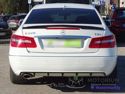 Mercedes-Benz Classe E CDI Coupé BlueEFFICIENCY Avantgarde Bianco usata Cesena