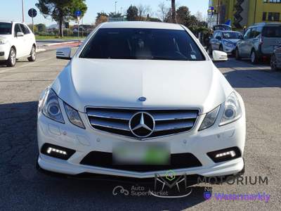 Mercedes-Benz Classe E CDI Coupé BlueEFFICIENCY Avantgarde Bianco usata Cesena