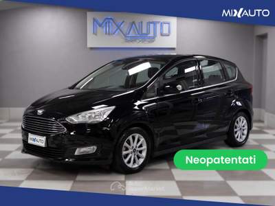 Ford C-Max 1.5 TDCI Titanium S&amp;S 120CV EU6 Nero usata Latina
