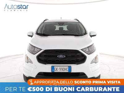 Ford EcoSport 1.0 ecoboost ST-Line Design s&s 125cv Bianco usata Roma