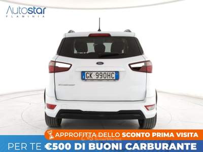 Ford EcoSport 1.0 ecoboost ST-Line Design s&s 125cv Bianco usata Roma