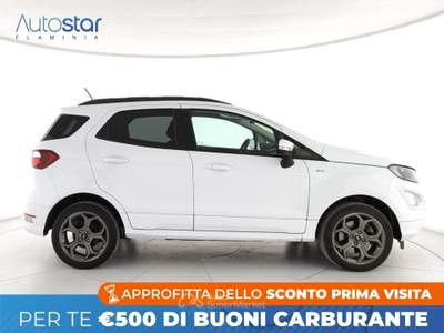 Ford EcoSport 1.0 ecoboost ST-Line Design s&s 125cv Bianco usata Roma