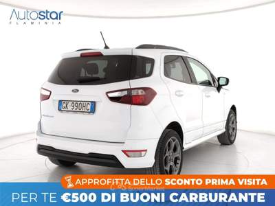 Ford EcoSport 1.0 ecoboost ST-Line Design s&s 125cv Bianco usata Roma