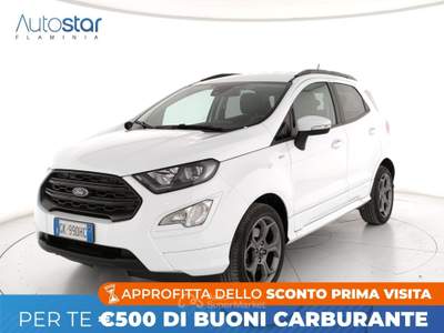 Ford EcoSport 1.0 ecoboost ST-Line Design s&s 125cv Bianco usata Roma