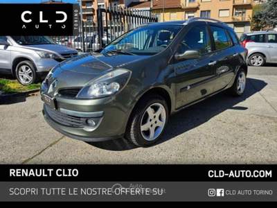 Renault Clio 1.2 16V TCE 100CV SporTour Verde usata Torino
