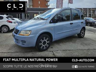 Fiat Multipla 1.6 16V Natural Power Blu/Azzurro usata Torino