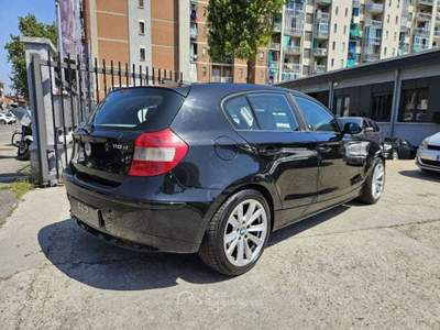 BMW Serie 1 118d 118 118 d cat 5 porte Nero usata Torino