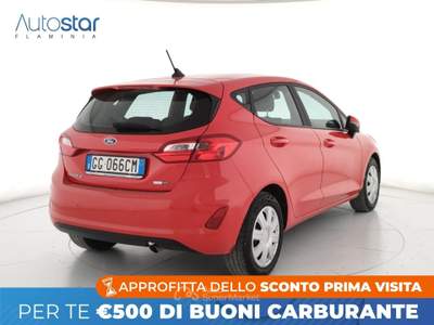 Ford Fiesta 5p 1.0 ecoboost hybrid Connect s&s 125cv my20.75 Rosso usata Roma