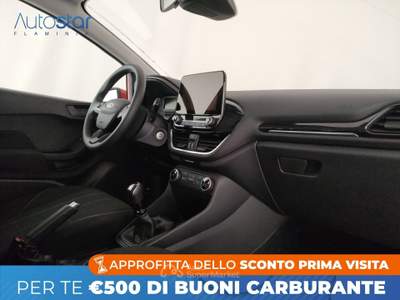 Ford Fiesta 5p 1.0 ecoboost hybrid Connect s&s 125cv my20.75 Rosso usata Roma