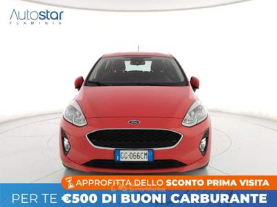 Ford Fiesta 5p 1.0 ecoboost hybrid Connect s&s 125cv my20.75 Rosso usata Roma