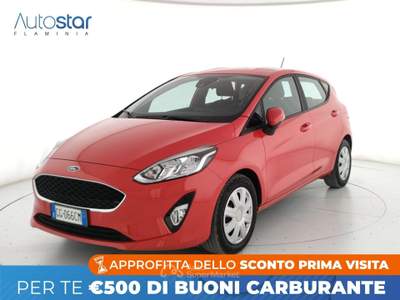 Ford Fiesta 5p 1.0 ecoboost hybrid Connect s&s 125cv my20.75 Rosso usata Roma