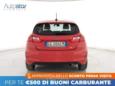 Ford Fiesta 5p 1.0 ecoboost hybrid Connect s&s 125cv my20.75 Rosso usata Roma
