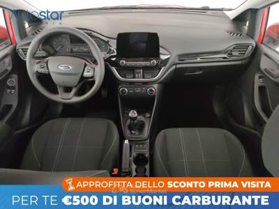 Ford Fiesta 5p 1.0 ecoboost hybrid Connect s&s 125cv my20.75 Rosso usata Roma