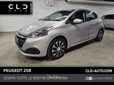 Peugeot 208 1° serie BlueHDi 75 5 porte Grigio usata Torino