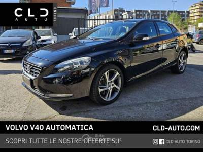 Volvo V40 D2 Geartronic Momentum Nero usata Torino