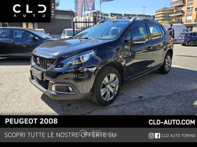 Peugeot 2008 1° serie PureTech 82 Allure Nero usata Torino