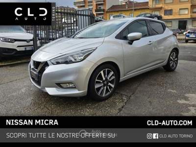 Nissan Micra 0.9 IG-T 12V 5 porte Grigio usata Torino