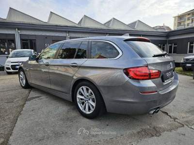 BMW Serie 5 520d 520 520 d Touring Futura Grigio usata Torino