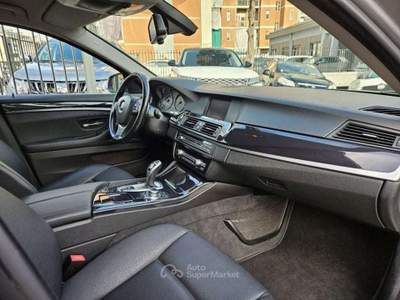 BMW Serie 5 520d 520 520 d Touring Futura Grigio usata Torino