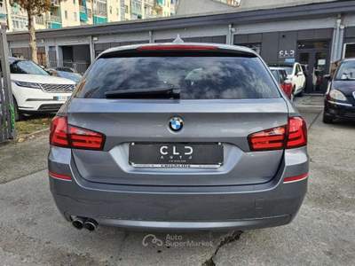 BMW Serie 5 520d 520 520 d Touring Futura Grigio usata Torino