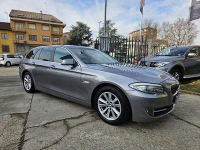 BMW Serie 5 520d 520 520 d Touring Futura Grigio usata Torino