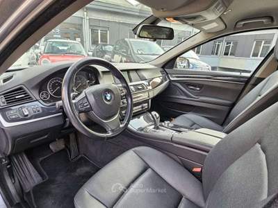 BMW Serie 5 520d 520 520 d Touring Futura Grigio usata Torino
