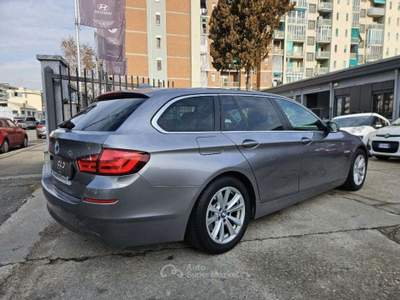 BMW Serie 5 520d 520 520 d Touring Futura Grigio usata Torino