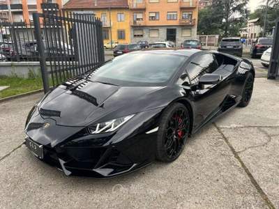 Lamborghini Huracán Huracan 5.2 V10 EVO Coupé Nero usata Torino
