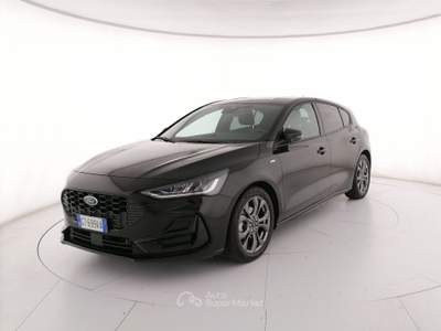 Ford Focus 1.0t ecoboost h ST-Line X 125cv Nero usata Roma Ford Focus 1.0t ecoboost h ST-Line X 125cv Nero usata Roma