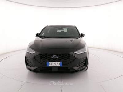 Ford Focus 1.0t ecoboost h ST-Line X 125cv Nero usata Roma