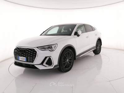 Audi Q3 Sportback 45 2.0 tfsi quattro edition quattro s-tronic Bianco usata Roma
