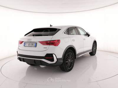 Audi Q3 Sportback 45 2.0 tfsi quattro edition quattro s-tronic Bianco usata Roma