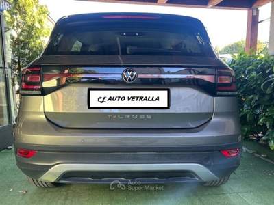 Volkswagen T-Cross AUTO UNICO PROPRIETARIO NON FUMATORE. SEMPRE GARAGE. Grigio usata Vetralla