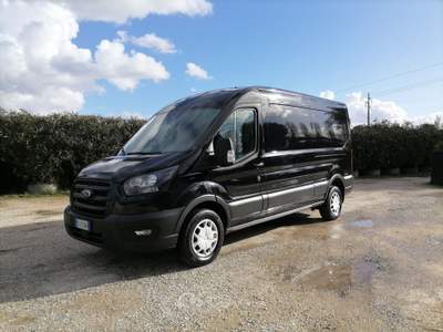 Ford Transit 350 2.0 tdci 130cv trend L3H2 E6.2 Nero usata Roma