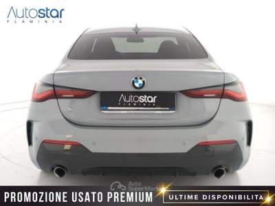 BMW Serie 4 430d 430d Coupe mhev 48V xdrive Msport auto Grigio usata Roma