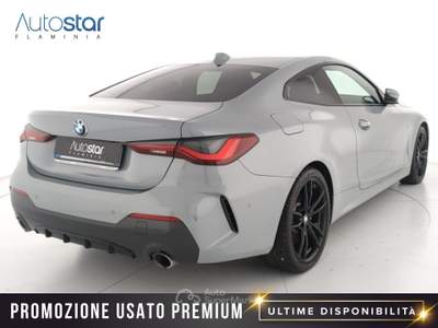 BMW Serie 4 430d 430d Coupe mhev 48V xdrive Msport auto Grigio usata Roma