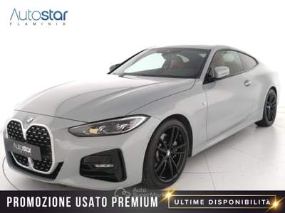 BMW Serie 4 430d 430d Coupe mhev 48V xdrive Msport auto Grigio usata Roma