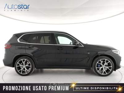 BMW X5 xdrive40d mhev 48V Msport auto Nero usata Roma