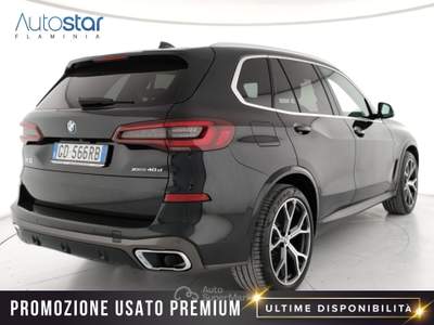 BMW X5 xdrive40d mhev 48V Msport auto Nero usata Roma