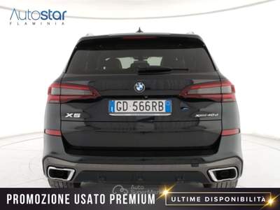 BMW X5 xdrive40d mhev 48V Msport auto Nero usata Roma