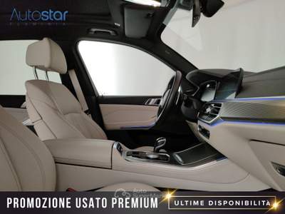 BMW X5 xdrive40d mhev 48V Msport auto Nero usata Roma